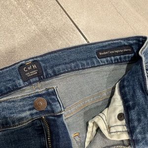 C of H crop skinny Jean